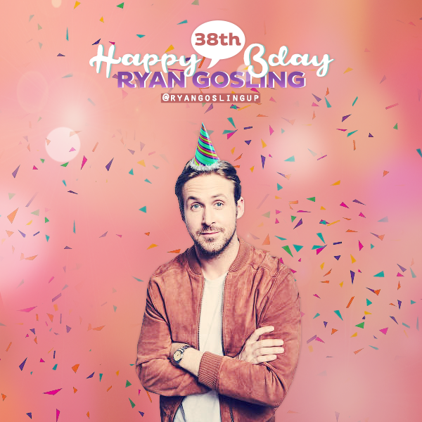 ryan gosling birthday gif